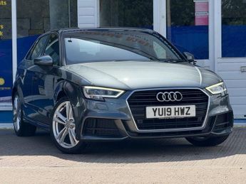 Audi A3 1.0 TFSI 30 S line Sportback 5dr Petrol Manual Euro 6 (s/s) (116