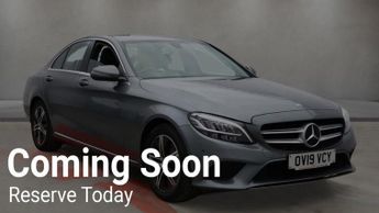 Mercedes C Class 2.0 C220d Sport Saloon 4dr Diesel G-Tronic+ Euro 6 (s/s) (194 ps