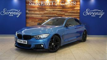 BMW 4 SERIES 2.0 420d M Sport Convertible 2dr Diesel Auto Euro 6 (s/s) (184 p