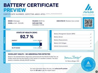 VOLKSWAGEN E-GOLF 35.8kWh e-Golf Hatchback 5dr Electric Auto (136 ps)