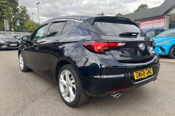 VAUXHALL ASTRA 1.6i Turbo SRi Nav Hatchback 5dr Petrol Manual Euro 6 (s/s) (200
