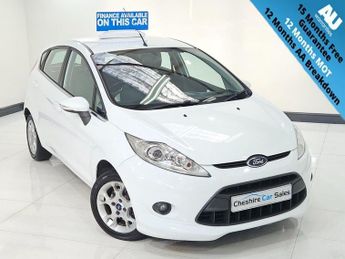 Ford Fiesta 1.25 Zetec Hatchback 5dr Petrol Manual (129 g/km, 81 bhp)