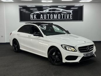 Mercedes C Class 2.1 C220d AMG Line (Premium) Saloon 4dr Diesel G-Tronic+ 4MATIC 