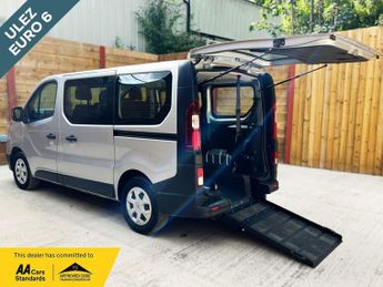Renault Trafic 5 Seat Auto Wheelchair Accessible Disabled Access Vehicle WAV