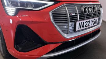 AUDI E-TRON 55 S line Sportback 5dr Electric Auto quattro 95kWh (11kW Charge