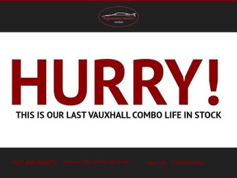VAUXHALL COMBO LIFE 1.5 Turbo D BlueInjection Design MPV 5dr Diesel Auto Euro 6 (s/s