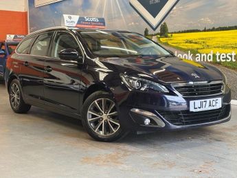 Peugeot 308 1.6 BlueHDi Allure Estate 5 Door Diesel Manual Blue Euro 6 1 Own