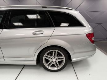 MERCEDES-BENZ C-CLASS 2.1 C220 CDI AMG Sport Estate 5dr Diesel G-Tronic+ Euro 5 (s/s) 