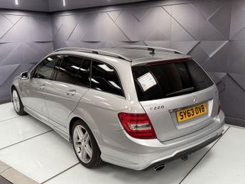 MERCEDES-BENZ C-CLASS 2.1 C220 CDI AMG Sport Estate 5dr Diesel G-Tronic+ Euro 5 (s/s) 