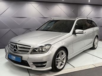 MERCEDES-BENZ C-CLASS 2.1 C220 CDI AMG Sport Estate 5dr Diesel G-Tronic+ Euro 5 (s/s) 