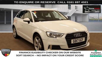 Audi A3 2.0 TDI Sport Sportback 5dr Diesel S Tronic Auto 6Spd Euro 6 (s/