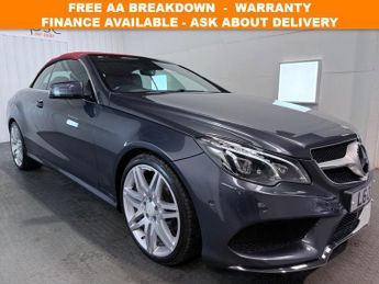 MERCEDES-BENZ E CLASS 3.0 E350d V6 BlueTEC AMG Line Cabriolet 2dr Diesel G-Tronic+ Eur