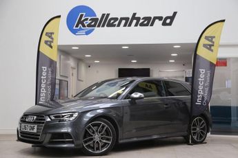 Audi S3 2.0 TFSI Hatchback 3dr Petrol S Tronic quattro Euro 6 (s/s) (310