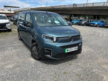 CITROEN E-BERLINGO 52kWh PLUS XL MPV 5dr Electric Auto (7.4kW Charger) (136 ps)