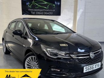 Vauxhall Astra 1.4i Turbo Elite Nav Hatchback 5dr Petrol Manual Euro 6 (150 ps)