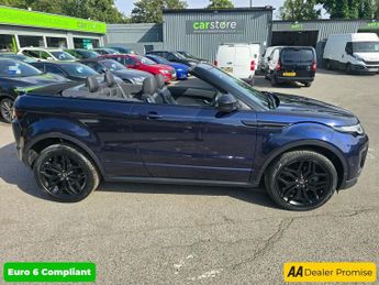 LAND ROVER RANGE ROVER EVOQUE 2.0 TD4 HSE Dynamic Convertible, Blue, 50,500 miles, 3 Owners, E