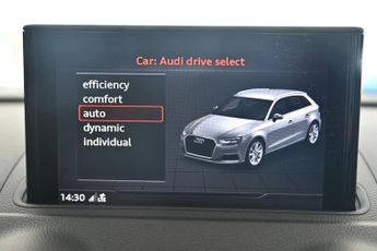 AUDI A3 2.0 TFSI S line Sportback 5dr Petrol S Tronic Euro 6 (s/s) (190 