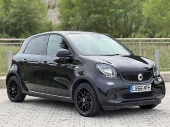 Smart ForFour 1.0 Edition Black Hatchback 5dr Petrol Twinamic Euro 6 (s/s) (71