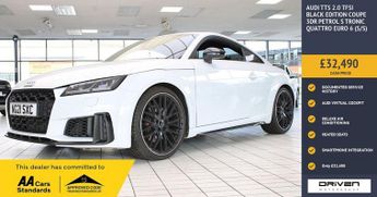 Audi TT 2.0 TFSI Black Edition Coupe 3dr Petrol S Tronic quattro Euro 6 