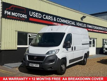 Fiat Ducato 2.0 MultiJetII 35 Panel Van 5dr Diesel Manual M H2 Euro 6 (s/s) 