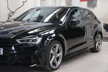 AUDI S3 2.0 TFSI Black Edition Sportback 5dr Petrol S Tronic quattro Eur