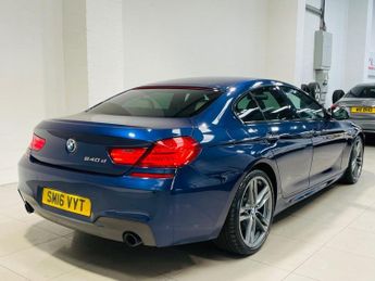BMW 6 SERIES GRAN COUPE 3.0 640d M Sport Saloon 4dr Diesel Auto Euro 6 (s/s) (313 ps)