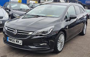 VAUXHALL ASTRA AUTOMATIC 1.4i Turbo Elite Nav Sports Tourer 5dr Petrol Auto Eur