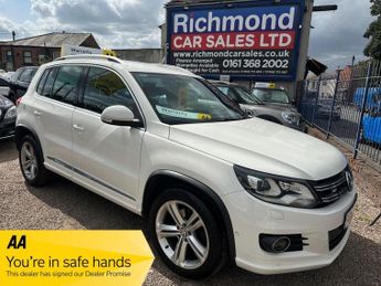 VOLKSWAGEN TIGUAN 2.0 TDI BlueMotion Tech R-Line SUV 5dr Diesel DSG 4WD Euro 5 (s/