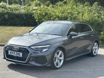 Audi A3 1.5 TFSI 35 S line Sportback 5dr Petrol S Tronic Euro 6 (s/s) (1