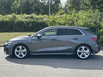 AUDI A3 1.5 TFSI 35 S line Sportback 5dr Petrol S Tronic Euro 6 (s/s) (1