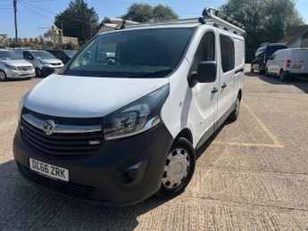 Vauxhall Vivaro 1.6 CDTi 2900 Crew Van Double Cab 5dr Diesel Manual L2 H1 Euro 5