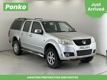 Great Wall Steed 2.0 TD SE Pickup 4dr Diesel Manual 4X4 (220 g/km, 141 bhp)