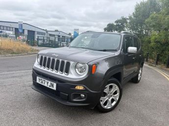 Jeep Renegade 1.4T MultiAirII Limited SUV 5dr Petrol Auto 4WD Euro 6 (s/s) (17