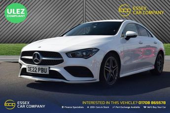 Mercedes CLA 1.3 CLA180 AMG Line Coupe 4dr Petrol 7G-DCT Euro 6 (s/s) (136 ps