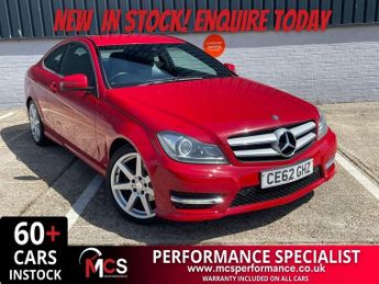 Mercedes C Class 2.1 C220 CDI BlueEfficiency AMG Sport Coupe 2dr Diesel G-Tronic+