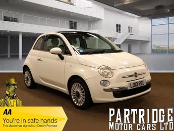 Fiat 500 1.2 Lounge Hatchback 3dr Petrol Manual Euro 4 (69 bhp)
