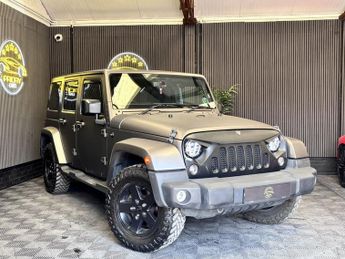 Jeep Wrangler 2.8 CRD Sahara SUV 4dr Diesel Auto 4WD Euro 5 (197 bhp)