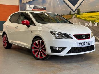 SEAT Ibiza 1.2 TSI FR Red Edition Hatchback 5 Door Petrol Manual White 1 Ow