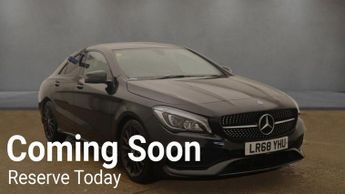 Mercedes CLA 1.6 CLA200 AMG Line Night Edition Coupe 4dr Petrol Manual Euro 6