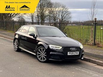 Audi A3 1.6 TDI 30 Black Edition Sportback 5dr Auto Diesel S Tronic Euro