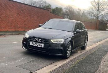 AUDI A3 1.6 TDI 30 Black Edition Sportback 5dr Auto Diesel S Tronic Euro