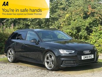 Audi A4 2.0 TFSI Black Edition Estate 5dr Petrol S Tronic Euro 6 (s/s) (