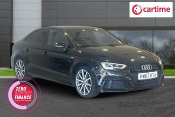 AUDI A3 2.0 TDI Black Edition Saloon 4dr Diesel S Tronic Euro 6 (s/s) (1