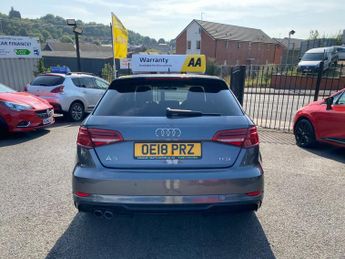 AUDI A3 1.5 TFSI CoD Black Edition Sportback 5dr Petrol S Tronic Euro 6 