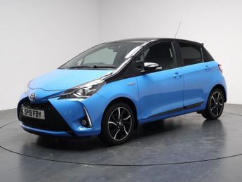 TOYOTA YARIS 1.5 VVT-h Cyan Bi-Tone Hatchback 5dr Petrol Hybrid E-CVT Euro 6 