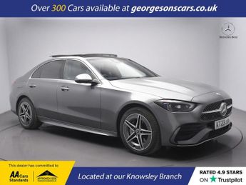 Mercedes C Class 2.0 C300e 25.4kWh AMG Line (Premium Plus) Saloon 4dr Petrol Plug