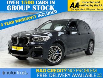 BMW X3 3.0 30d M Sport SUV 5dr Diesel Auto xDrive Euro 6 (s/s) (265 ps)
