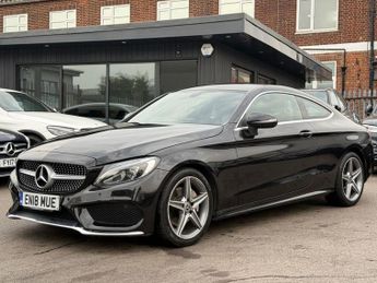 MERCEDES-BENZ C-CLASS 2.1 C220d AMG Line Coupe 2dr Diesel G-Tronic+ Euro 6 (s/s) (170 