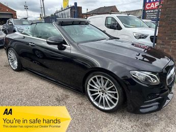 Mercedes E Class 2.0 E220d AMG Line (Premium) Cabriolet 2dr Diesel G-Tronic+ Euro
