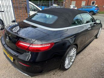 MERCEDES-BENZ E-CLASS 2.0 E220d AMG Line (Premium) Cabriolet 2dr Diesel G-Tronic+ Euro